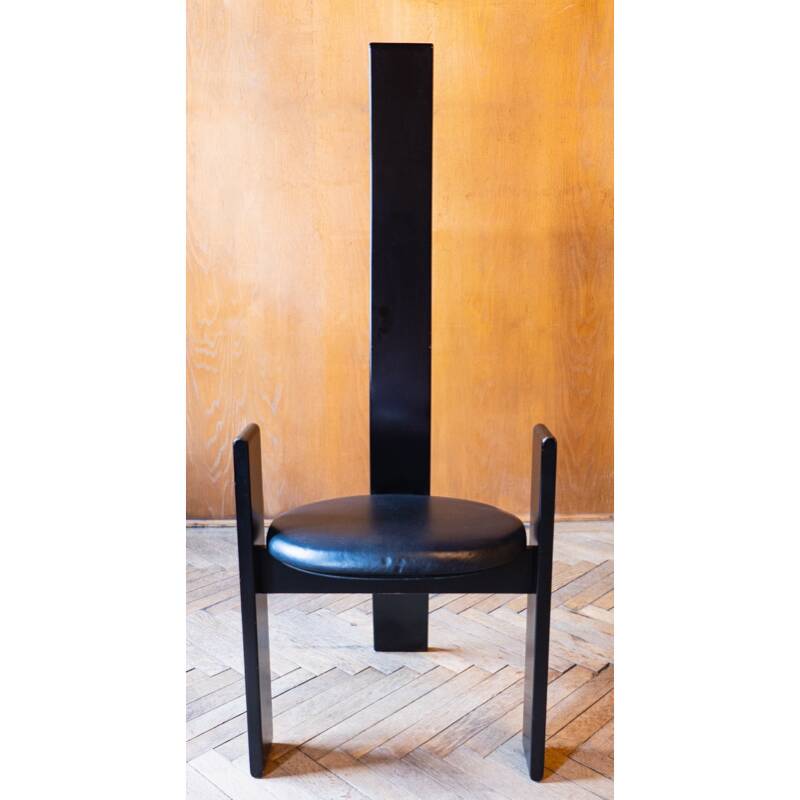 "Golem" chairs by Vico Magistretti, Italy 1970s