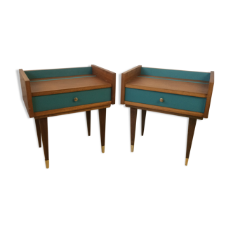 Set of pair of night tables