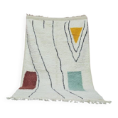 Tapis en laine pure fait main traditionnelle artisanale taille 1,5/2,5 m