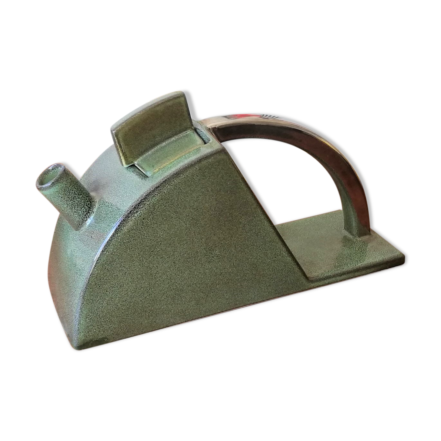 Ceramic coffee maker or tea maker Salins France vintage Memphis style