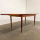 Vintage extendable dining table in teak – 1960s Scandinavian table rall