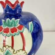 Large ceramic candle holder