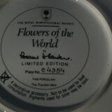 Decorative plate Bouquet Porcelain Franklin Mint