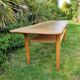 Hans Wegner coffee table (oak and cane)