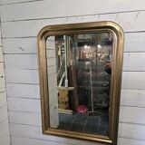 Antique Louis Philippe style gilded mirror