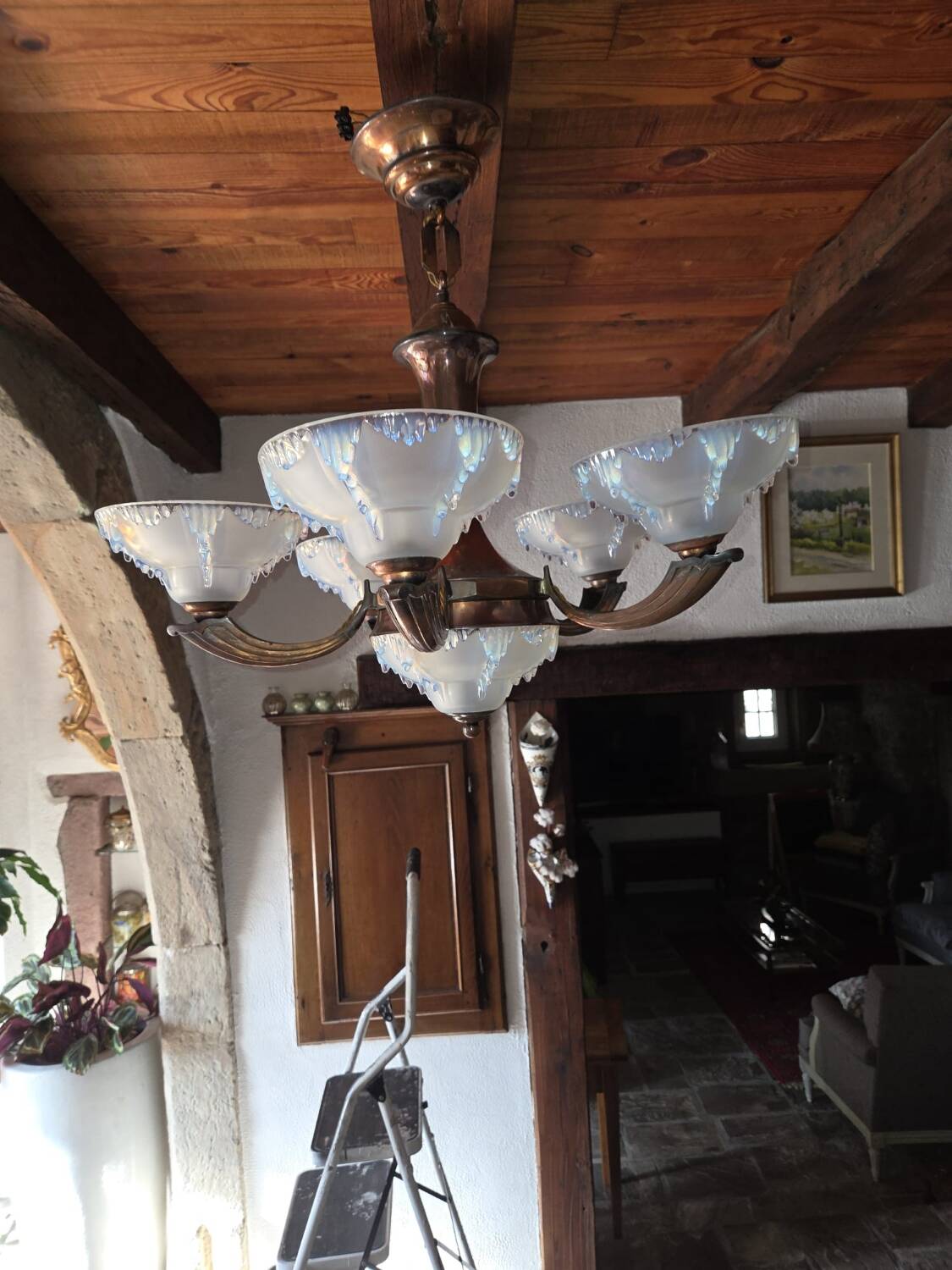 Art Deco chandelier