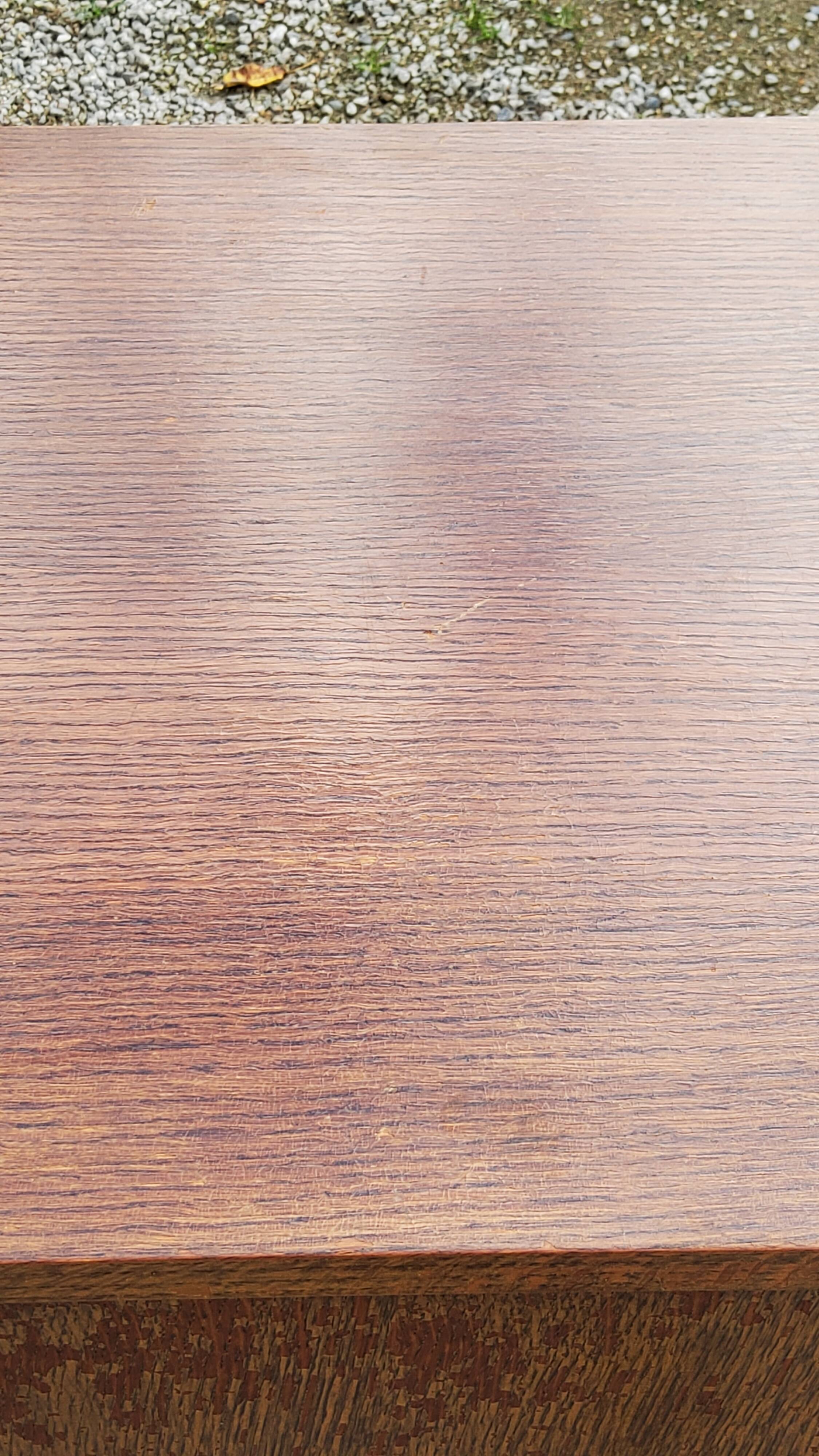 Vintage chest of drawers from the 50s/60s in oak 4 drawers feet bobbin