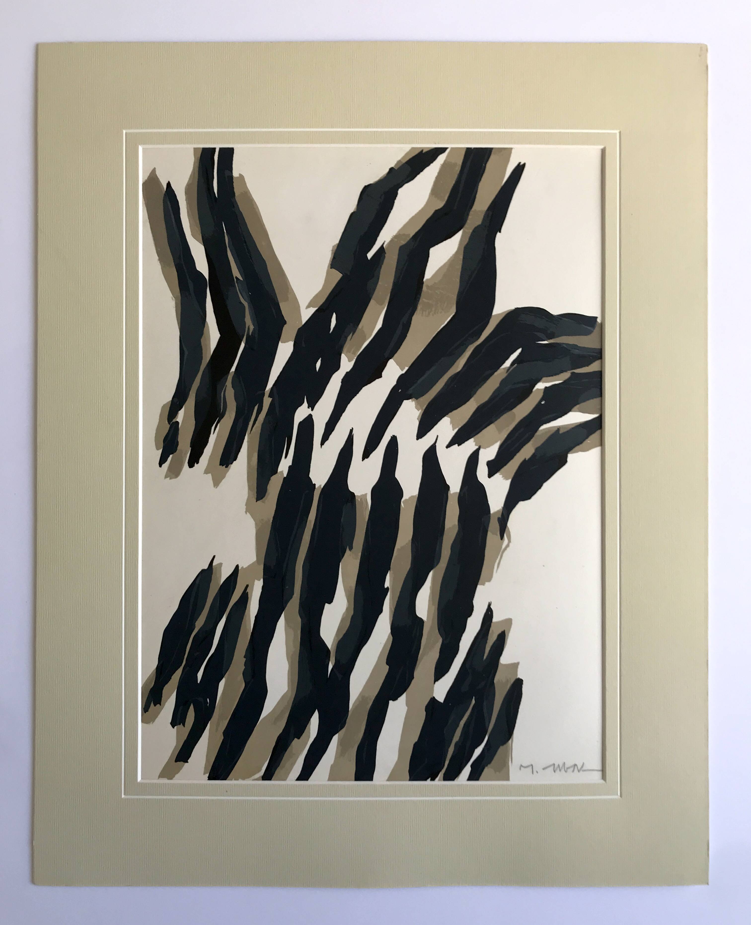 Raoul Ubac, elementary torsos, 1964. original lithograph.