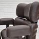 1970s, Scandinavian swivel chair, original condition, artificial leather, chrome steel.