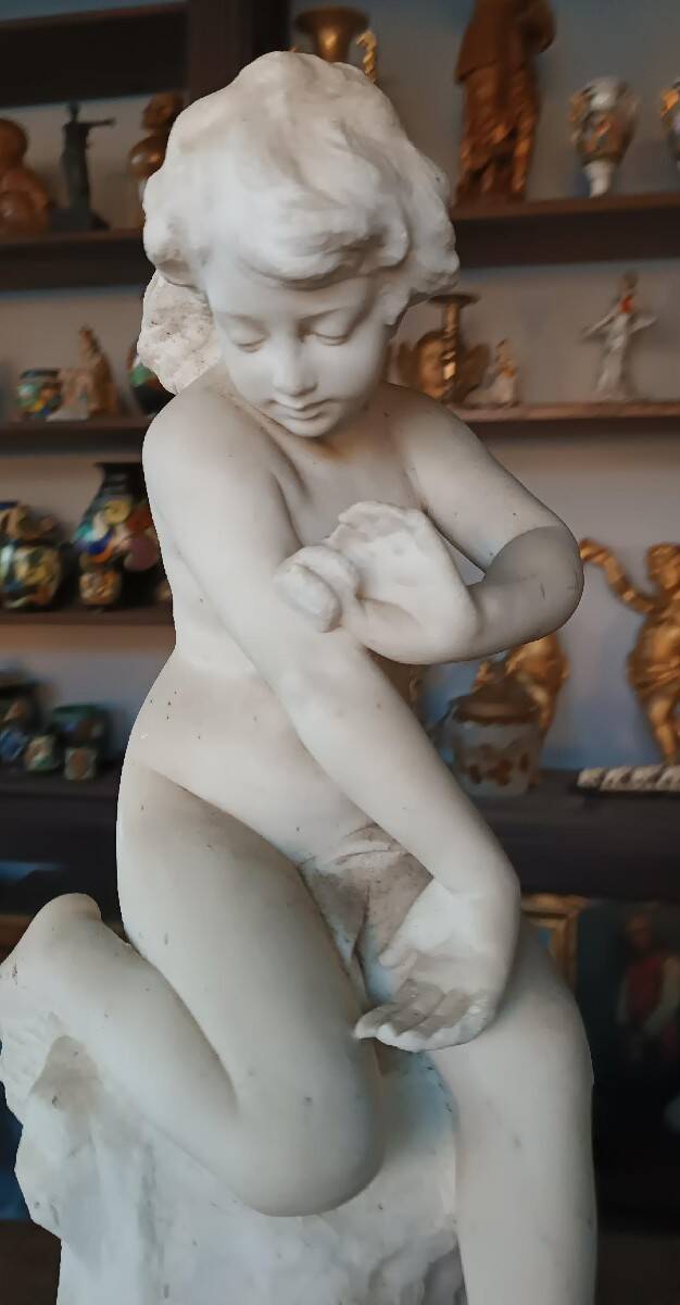Large 19th century marble sculpture