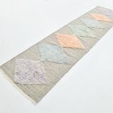 3x11 Oriental Oushak Runner Rug, 86x339Cm