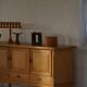 Brutalist Mid-Century Danish Buffet in Oak, Henning Kjærnulf, 1960s