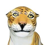 Ceramic tiger, Italy, 1970