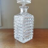 Cut crystal whiskey decanter