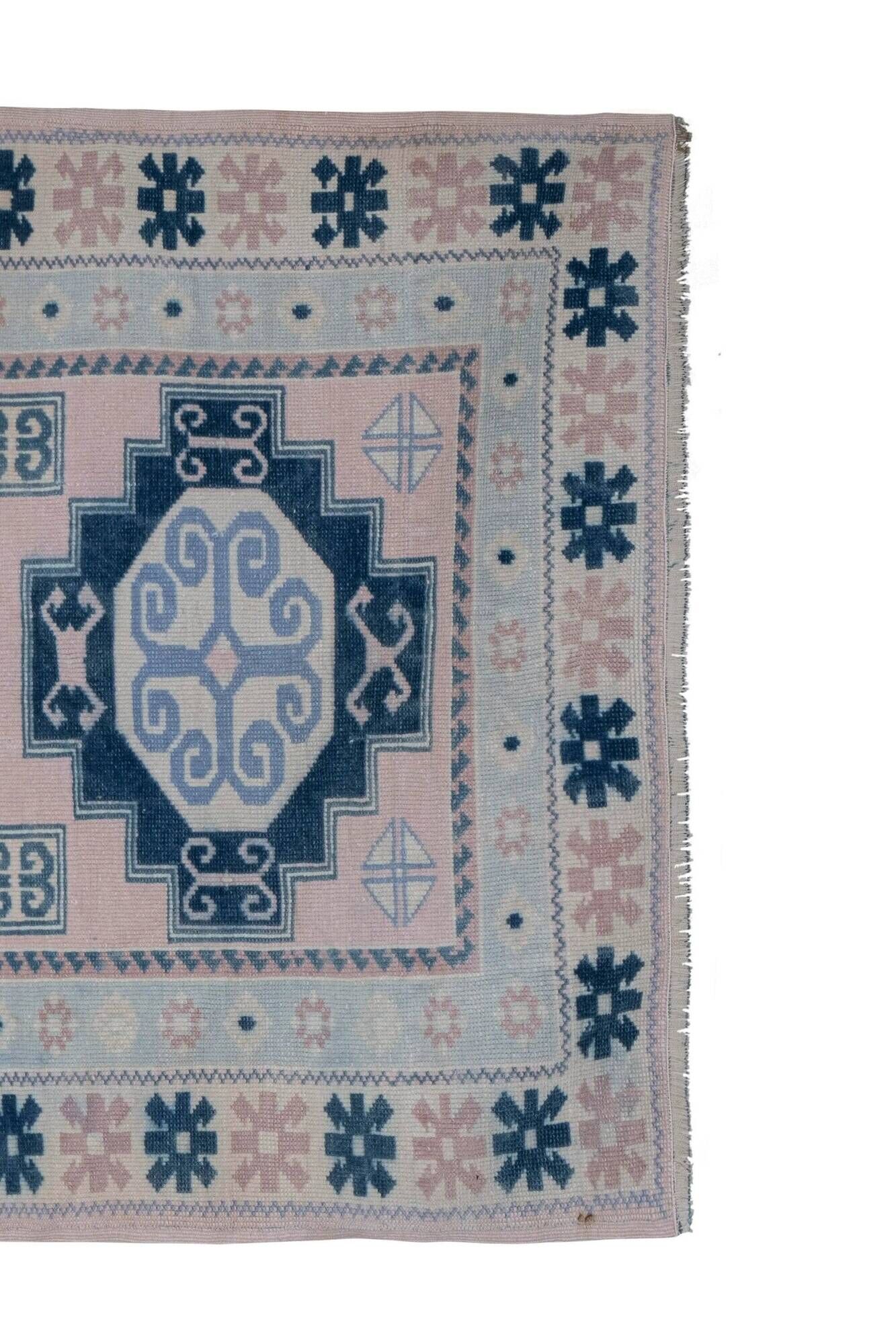 Vintage handmade Turkish rug 95x137 cm