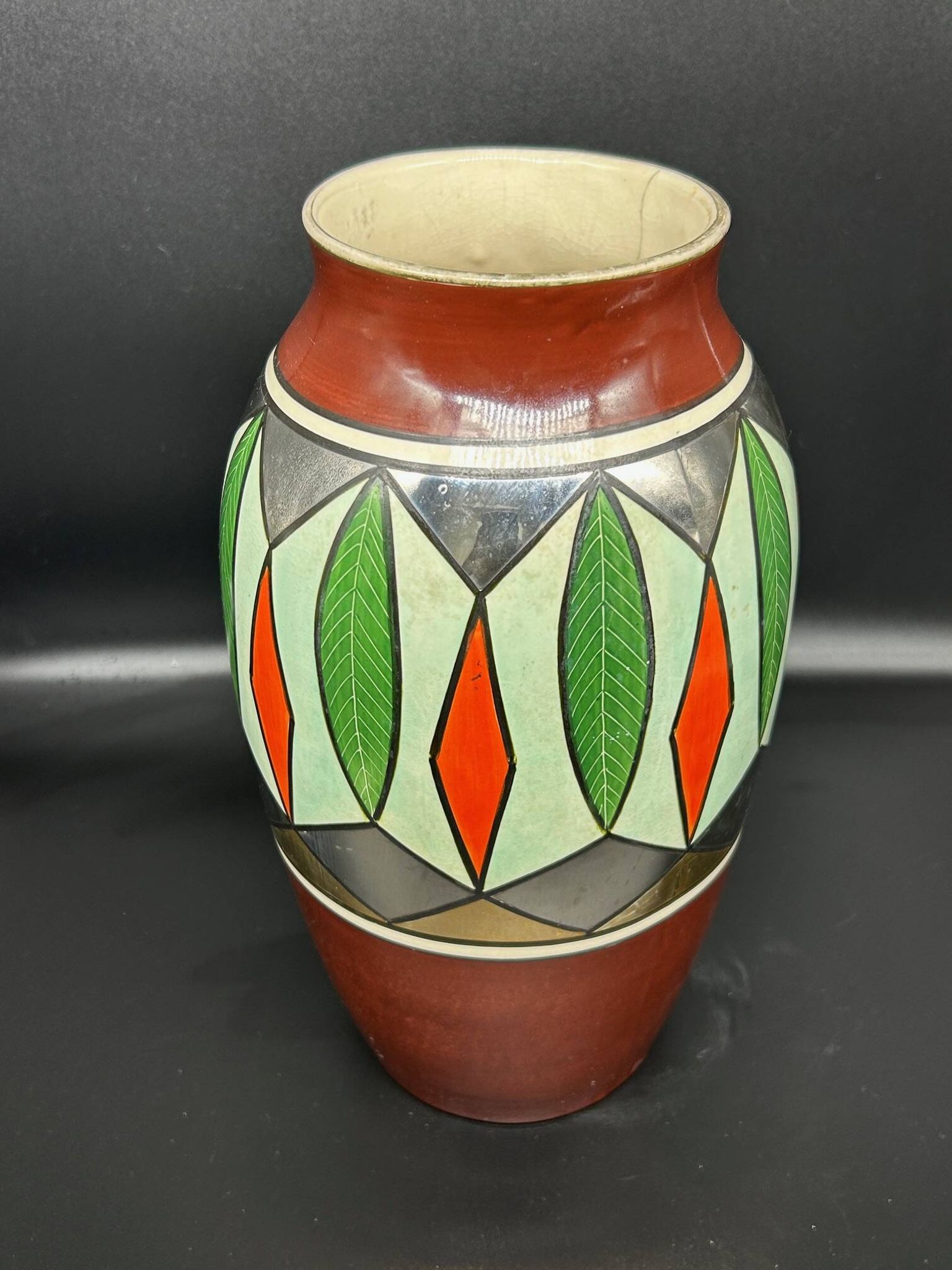 vase Gustave de Bruyn Fives Lille