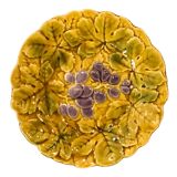 6 dessert plates + Sarreguemines slurry dish