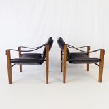 Arkana Set of 2 Safari Chairs by Maurice Burke