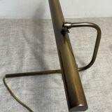 Wall light, picture light, in brass.