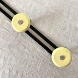 Vintage wall coat rack with 5 hooks