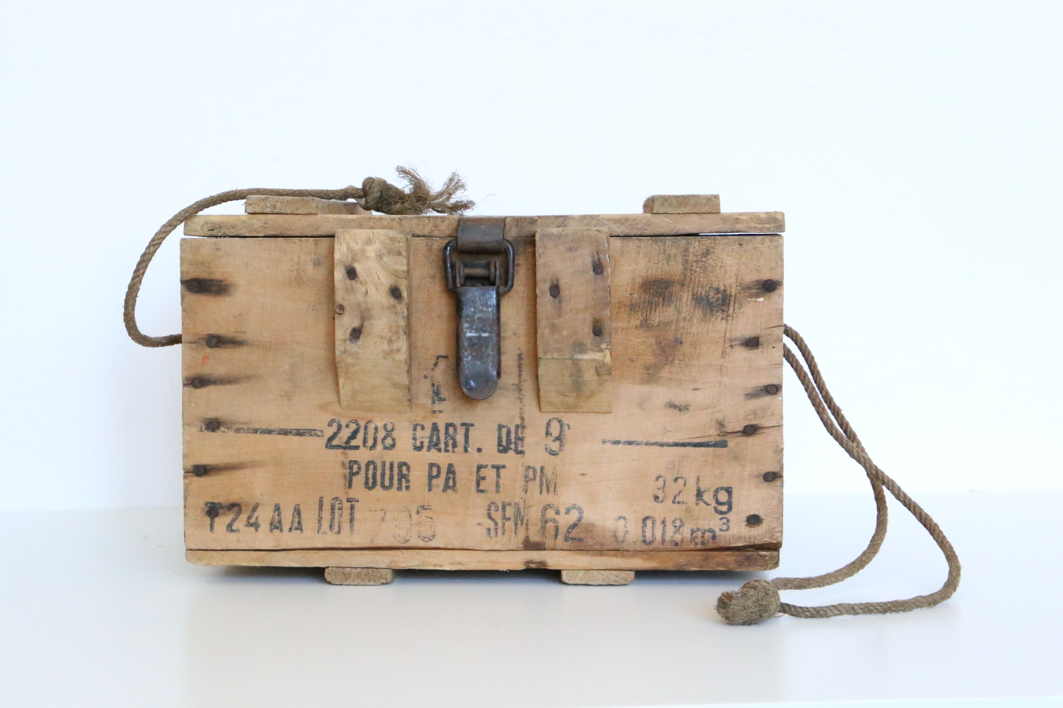 Former ammunition crate