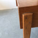 Pair of wooden bedside tables, circa 1950