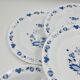 Lot de 8 assiettes model:Aster