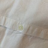 2 pillowcases embroidered “MD” monogram with Venice day