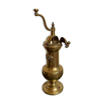 Old copper pepper mill