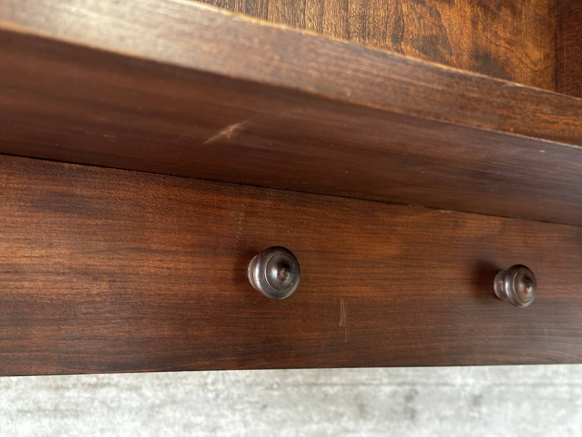 Solid wood bookshelf - French work from the 1950s