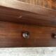 Solid wood bookshelf - French work from the 1950s
