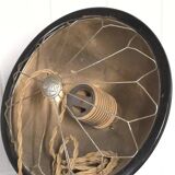 Old black lamp