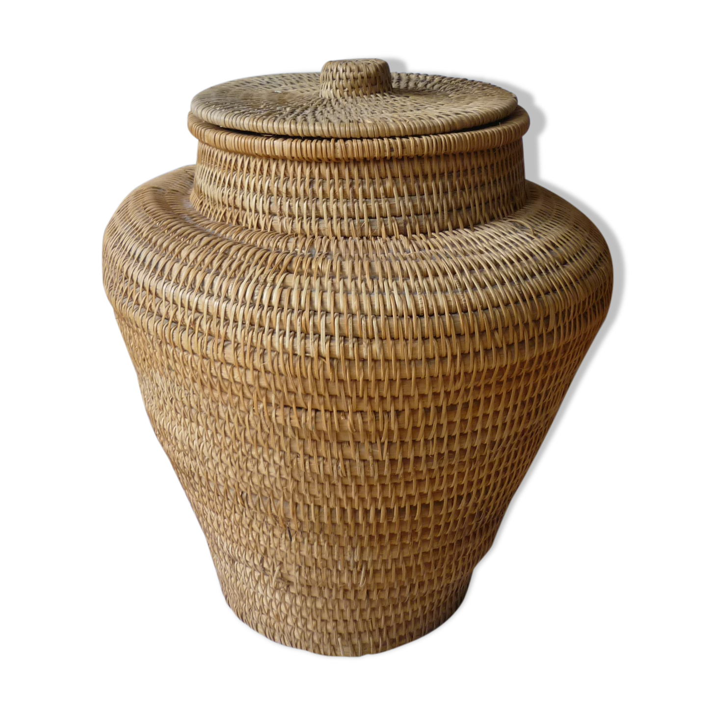 Rattan chest