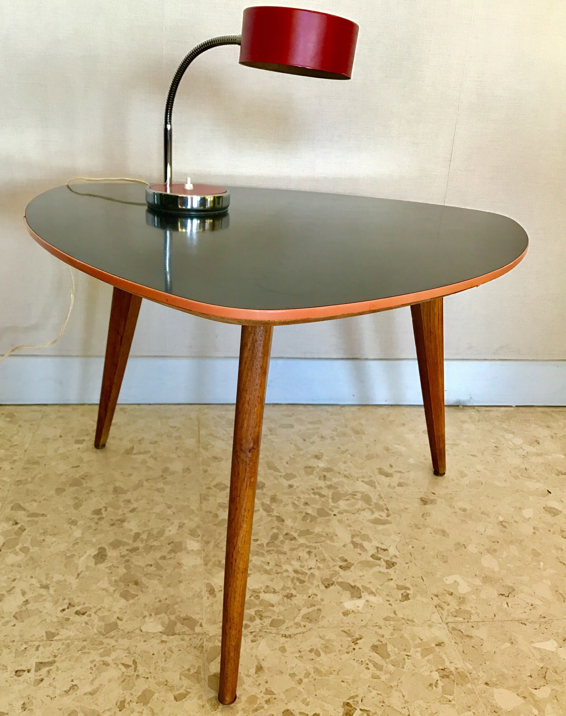 Table basse années 50 formica