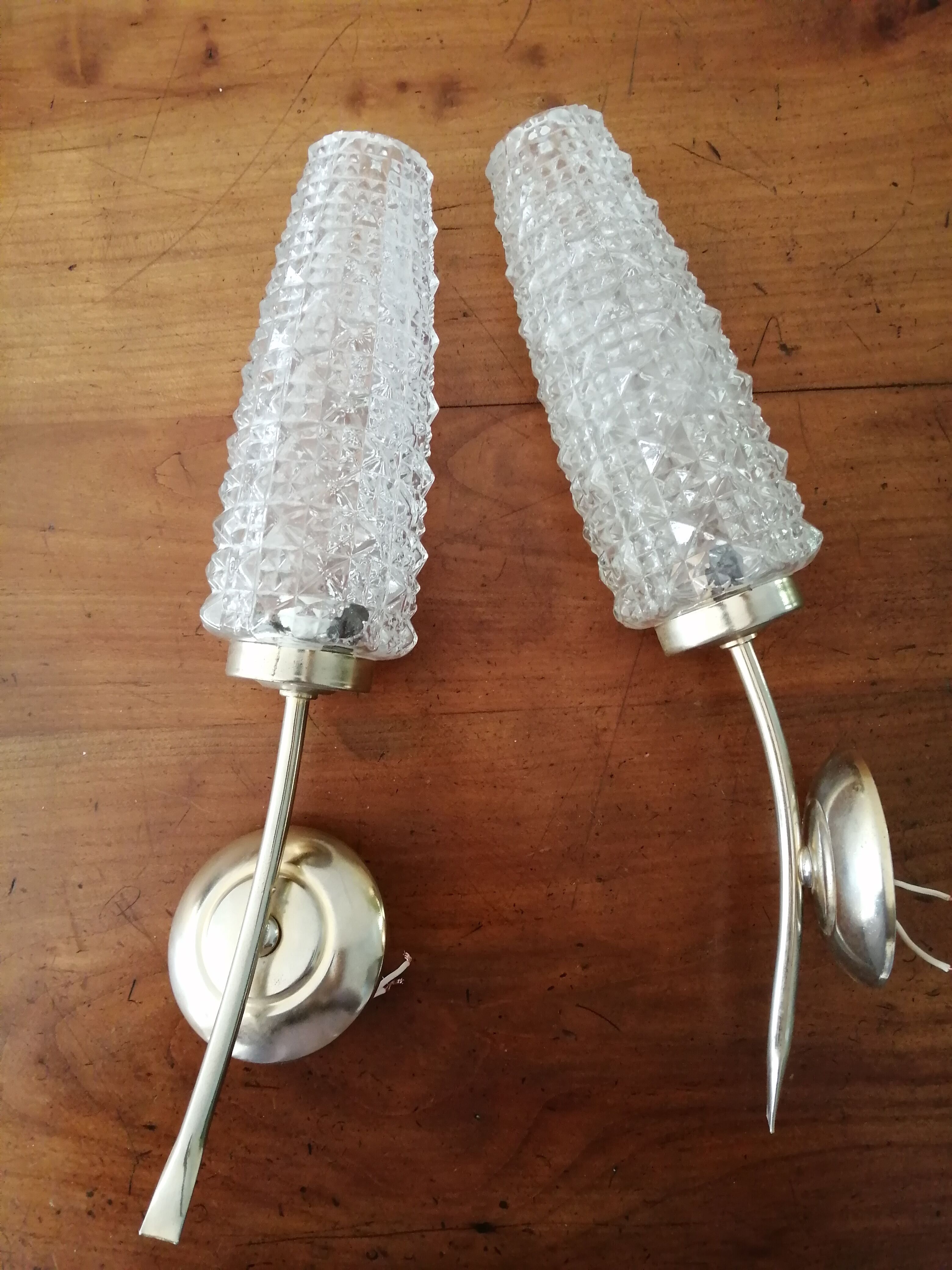 Lot d'appliques vintage