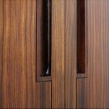 Italian mid century rosewood wardrobe 1950s