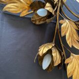 Metal wall lamp by Hans Kögl 1970