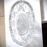 Large cut crystal planter in the Saint-Louis style.