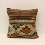 Coussin kilim turc,40x40 cm,k-1370