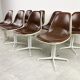Eames La Fonda chairs by Herman Miller, 1960