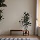 Mid Century Modern Wooden Bench 95x45x45Cm