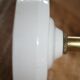 Apply wall light brass Swan neck