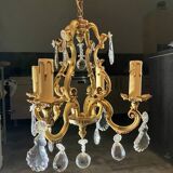 Louis XV style tassel chandelier