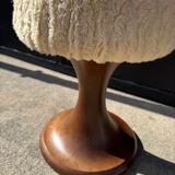 Brown stool Emsa Germany 1970s