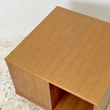 Rotating coffee table magazine holder