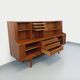 Enfilade mi-haute scandinave vintage Ib Kofod-Larsen pour Faarup en teck