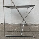 4 chairs X-line series by Niels Jorgen Haugesen for Magis, ITALY 1977