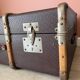 Old travel trunk