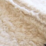 Beni Ouarain White Rug - 170 x 123 cm