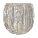 Empty candle holder or desk accessory in crystal size